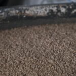 a close up of a gravel surface